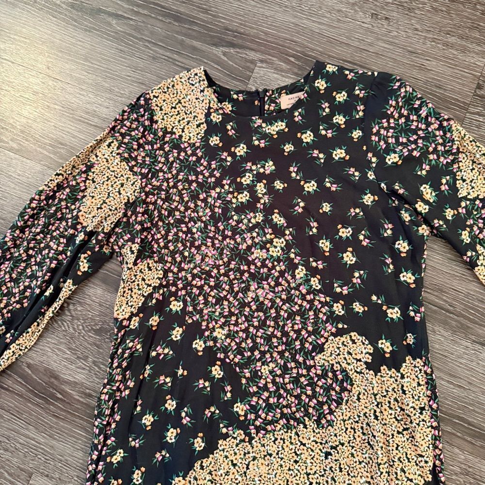 Kachel Anthropologie Joanna Floral Midi Dress - Picture 2 of 10